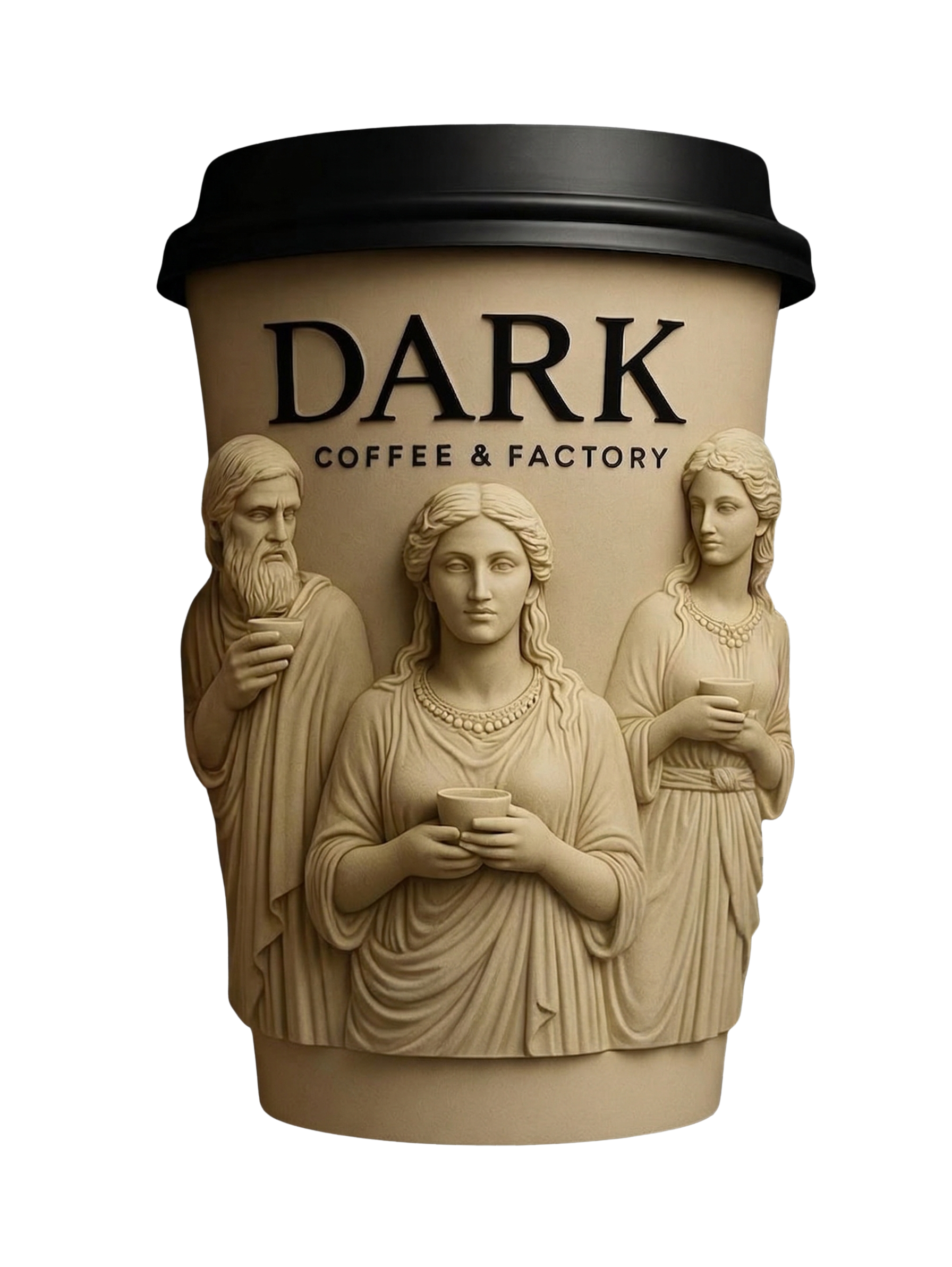 Dark Coffee Cup